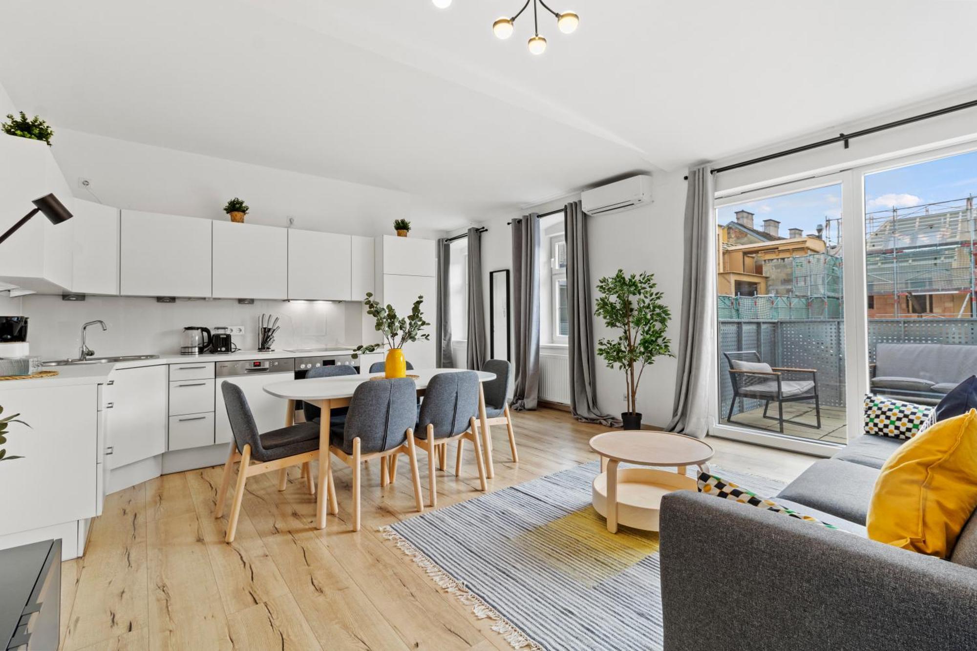 Terrace - 75 M² - Near Wiener Stadthalle 외부 사진
